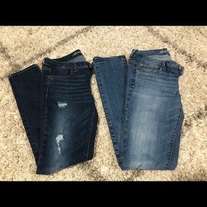 AE Size 8 skinny jeans